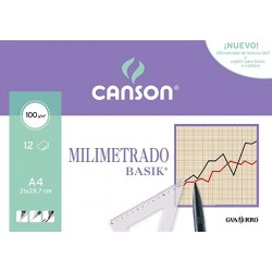 Graph Paper Canson A4 Pack