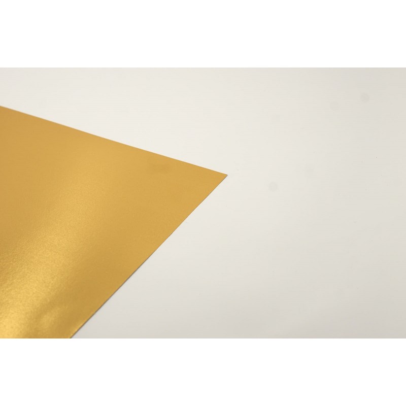 Gold metallic cardboard