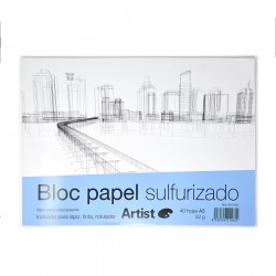 Bloc Paper Sulfuritzat A3